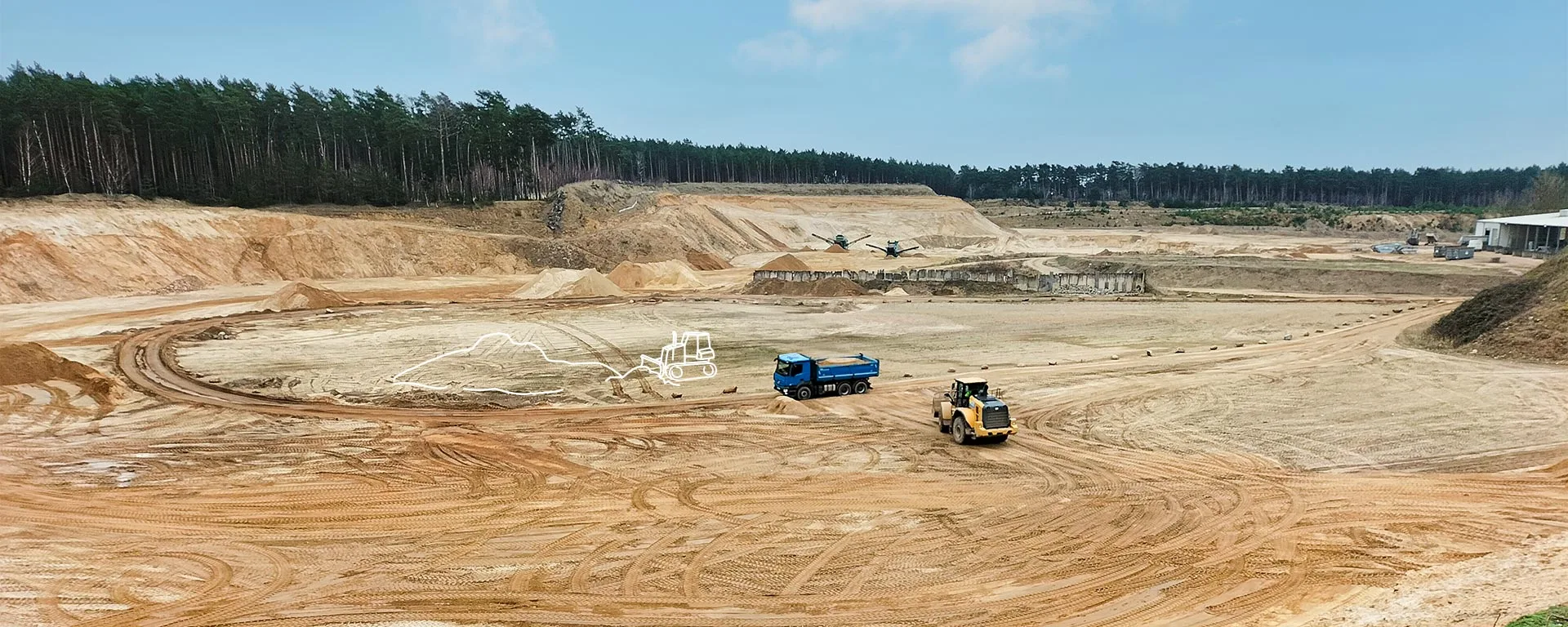 Kies-Sand-Tagebau und Deponieplanung REMEX 